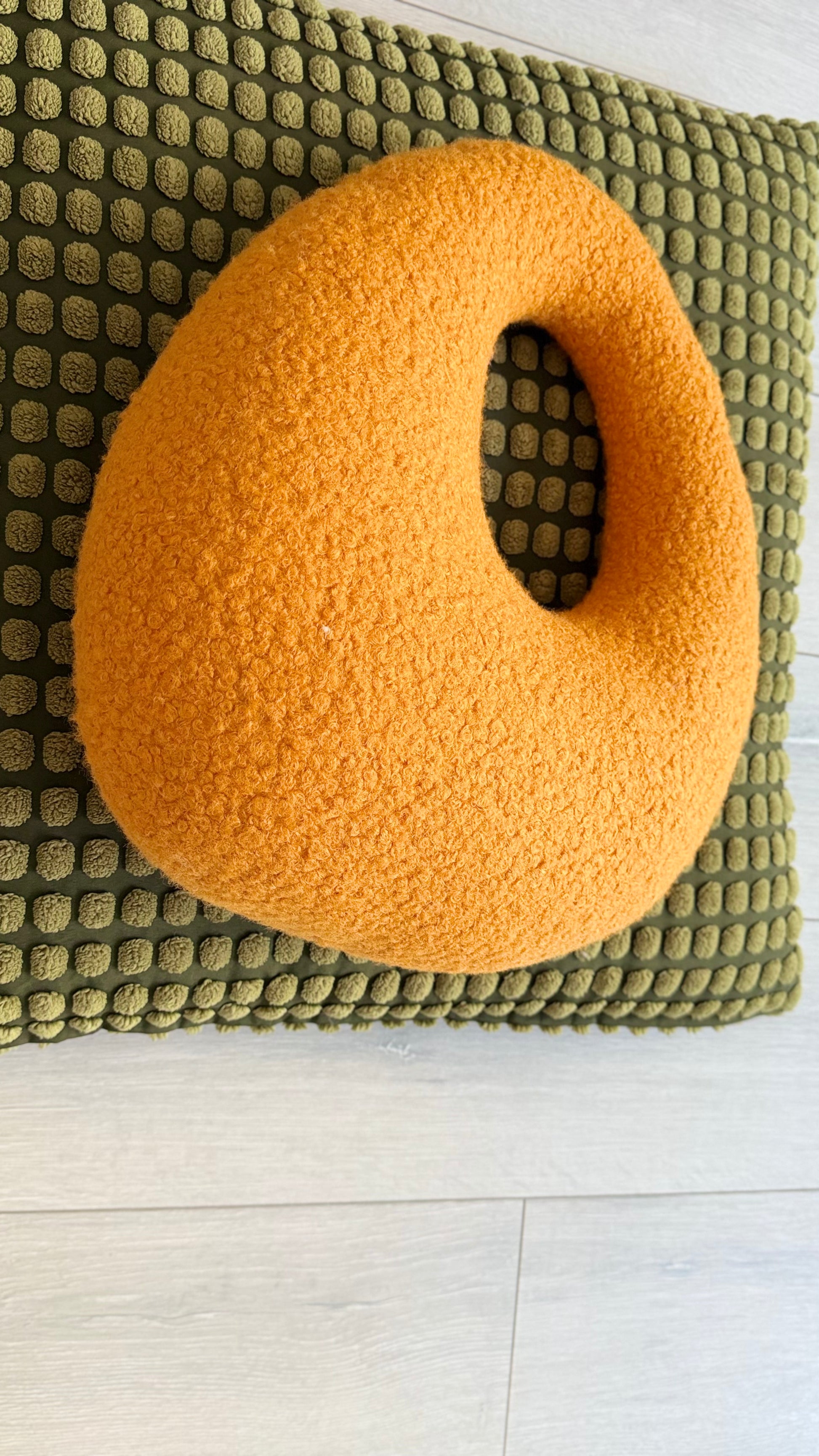 Yellow pillow